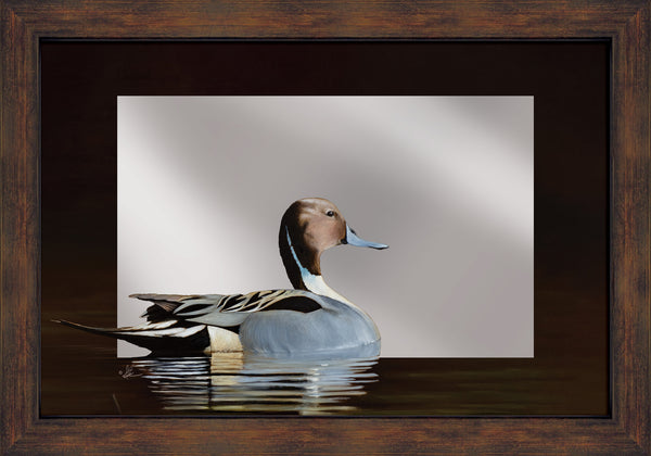 Thankful End to a Great Day - 24" x 16" Mirror Framed Barnwood