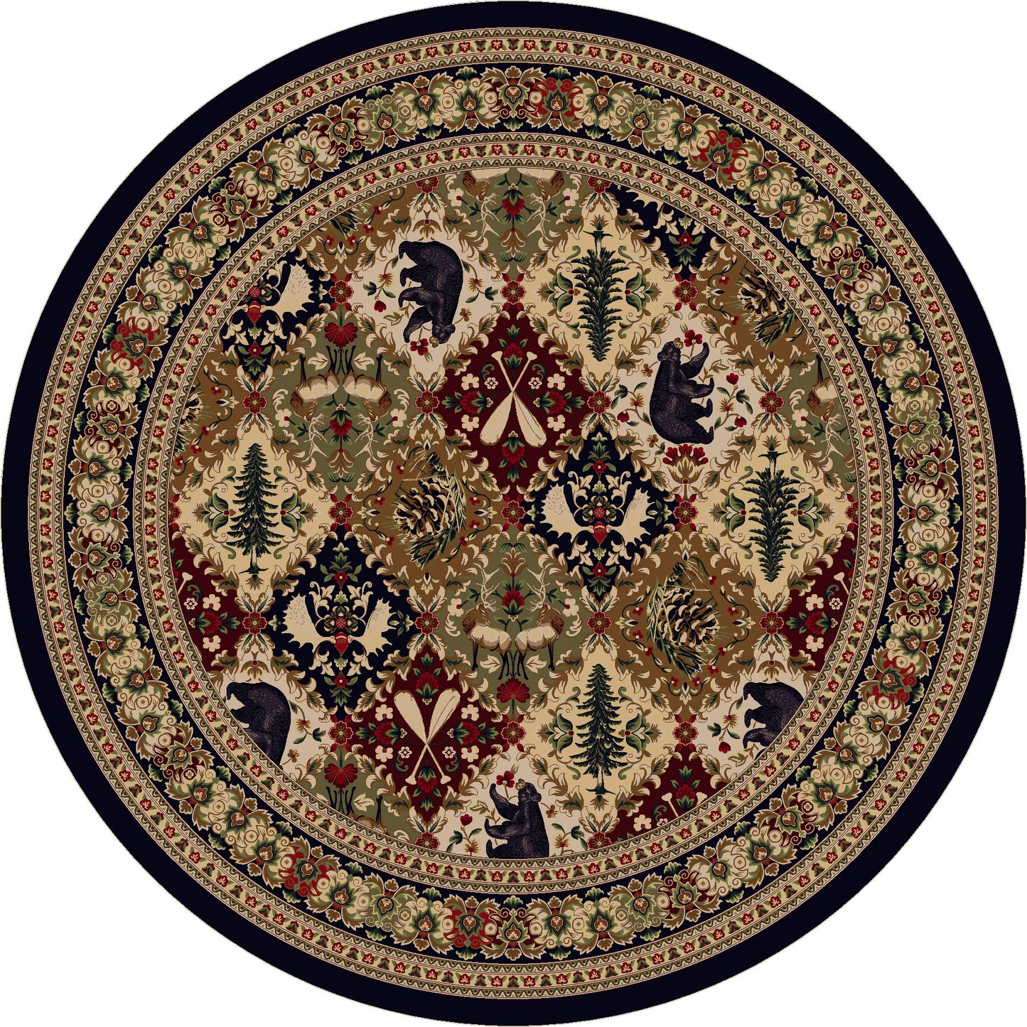 Wilderness Panel Multi - Rug