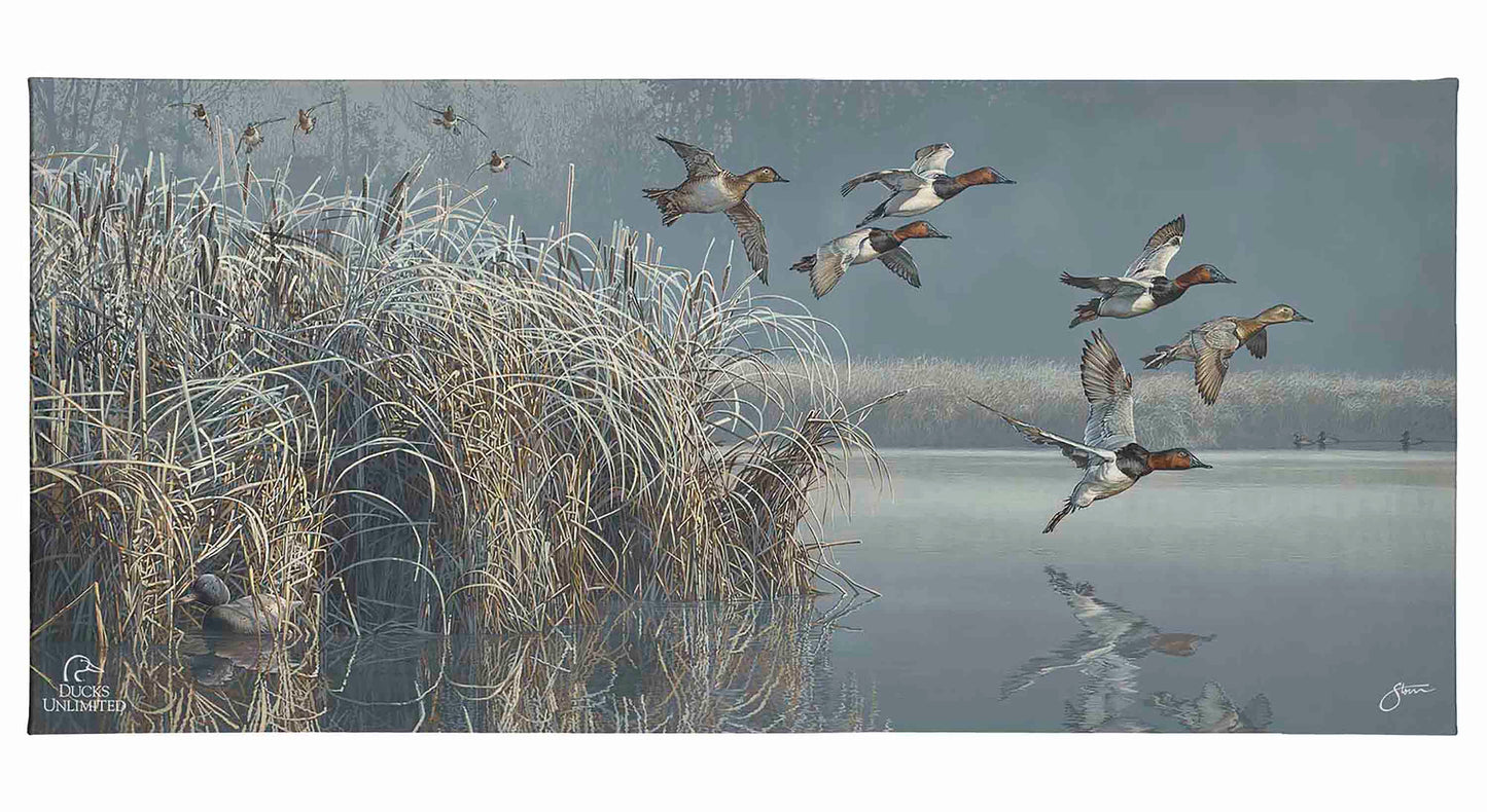 A Hint of Yesteryear Gallery Wrapped Canvas - Official Ducks Unlimited Art