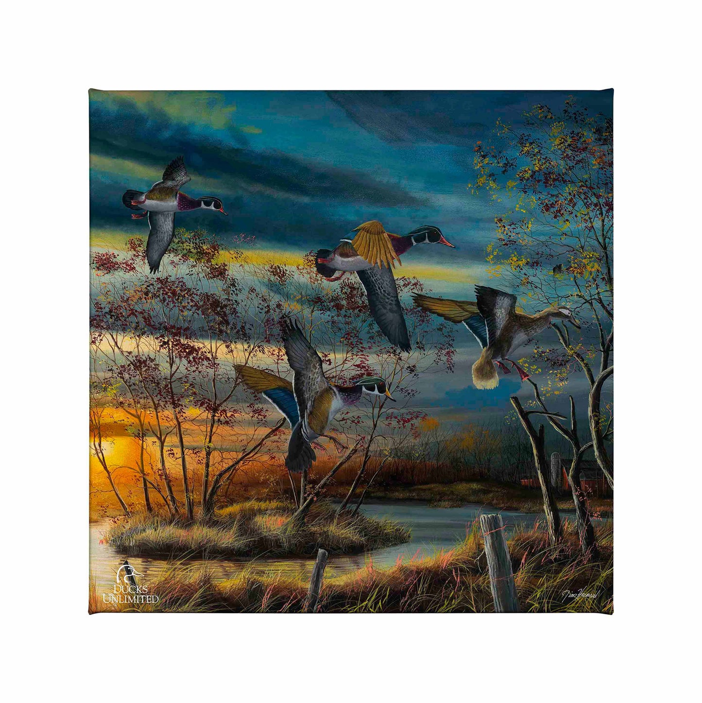 Autumn Splendor Gallery Wrapped Canvas - Official Ducks Unlimited Art