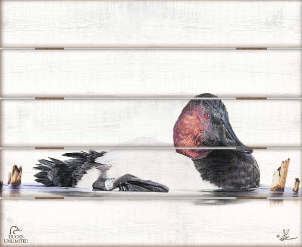 Banded 18" x 22" Pallet Wall Art - Official Ducks Unlimited Art