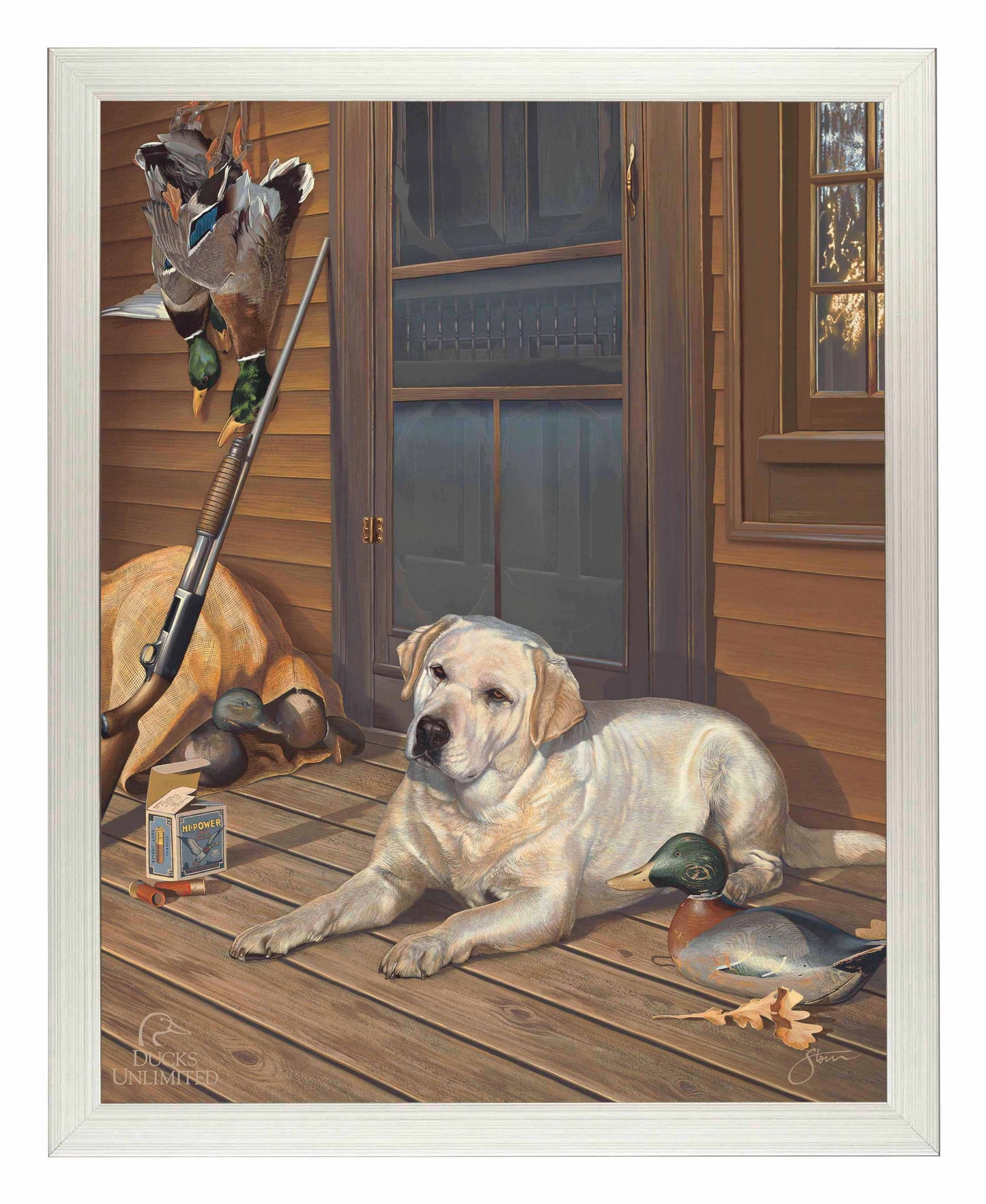 Bountiful Day Yellow Lab Art Prints - Official Ducks Unlimited Art