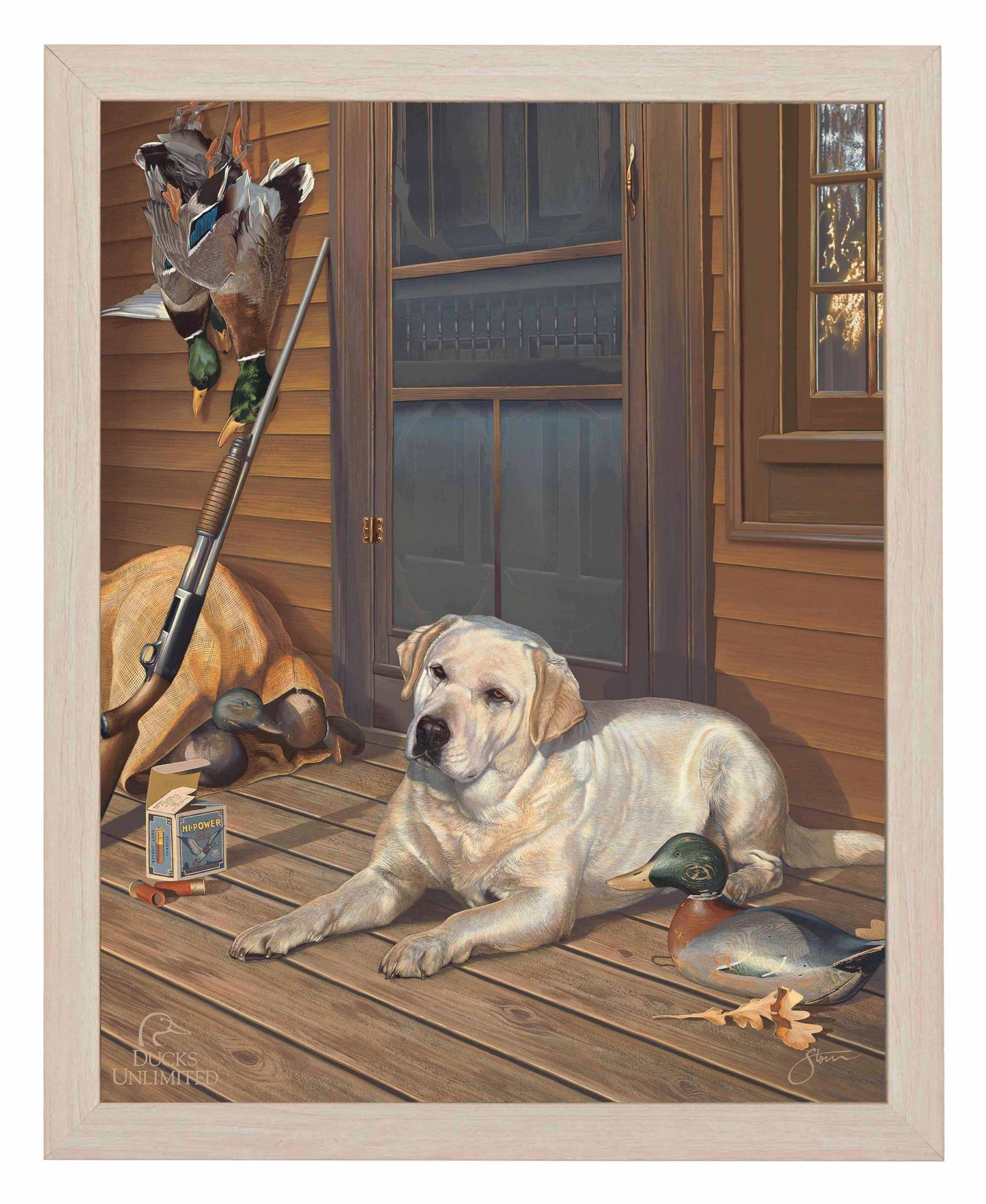 Bountiful Day Yellow Lab Art Prints - Official Ducks Unlimited Art