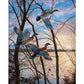 Evening Flight - Wood Ducks Gallery Wrapped Canvas - Official Ducks Unlimited Art