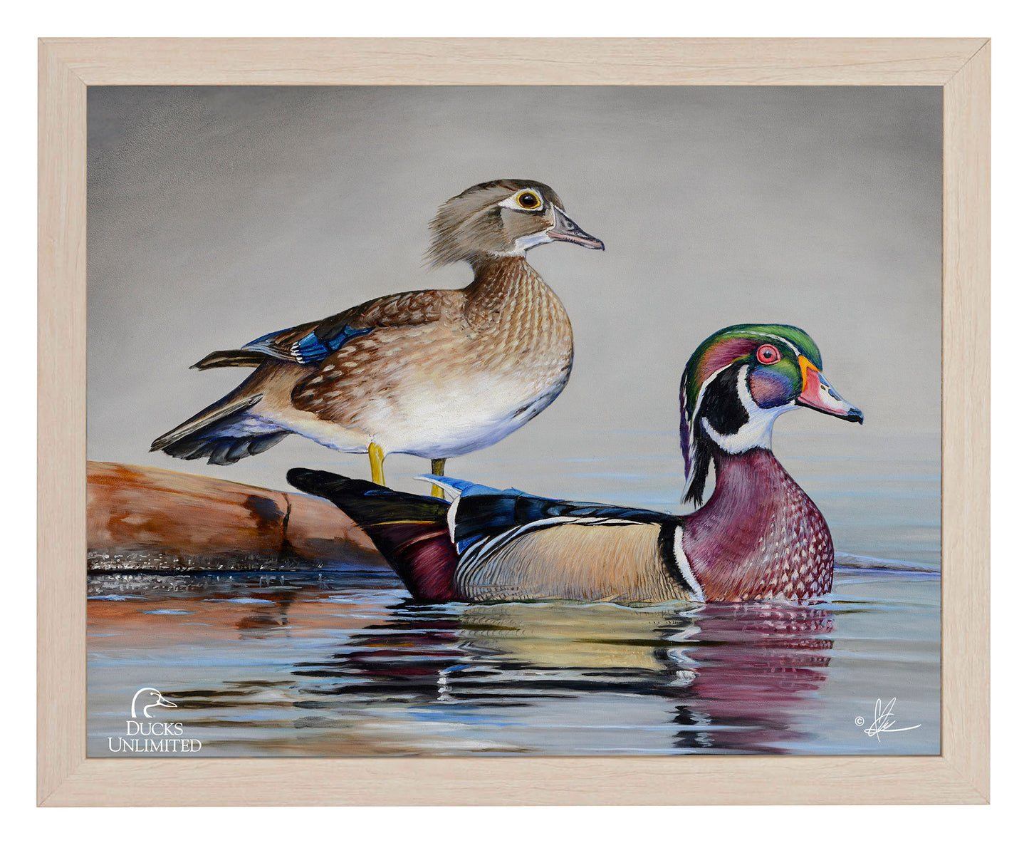 Foggy Day Woodies Art Prints - Official Ducks Unlimited Art