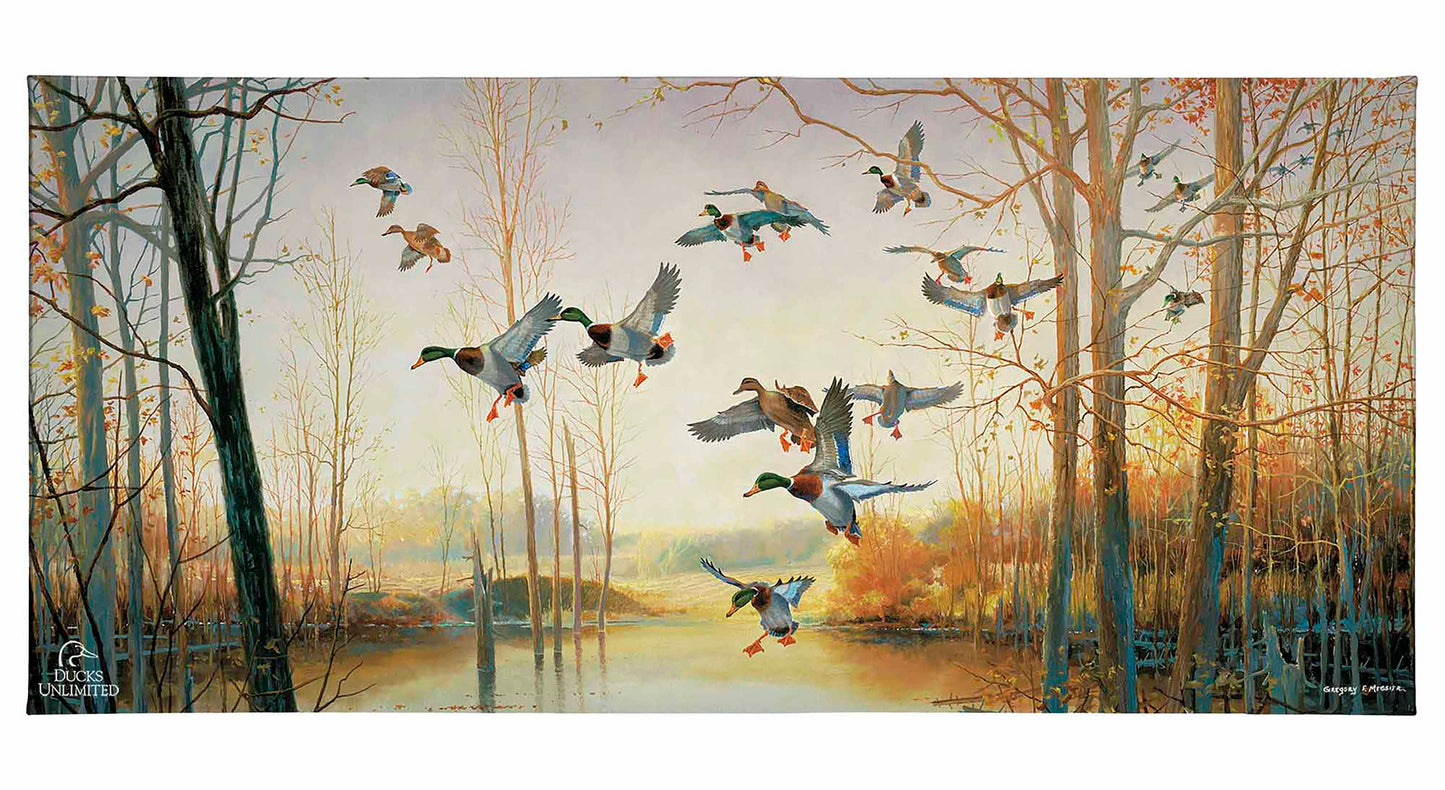 Graceful Descent Gallery Wrapped Canvas - Official Ducks Unlimited Art