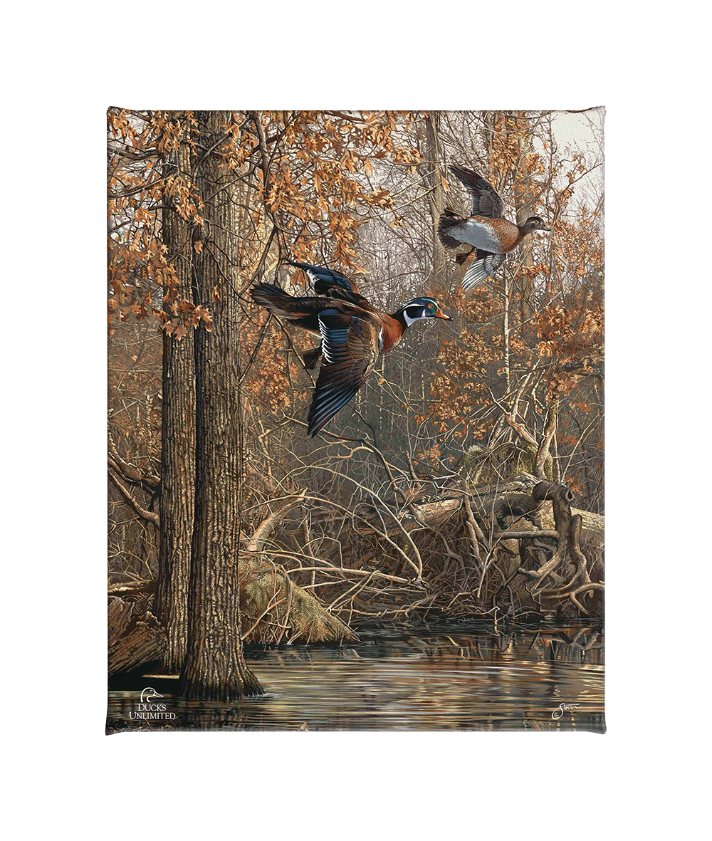 LaGrue Woodies Gallery Wrapped Canvas - Official Ducks Unlimited Art