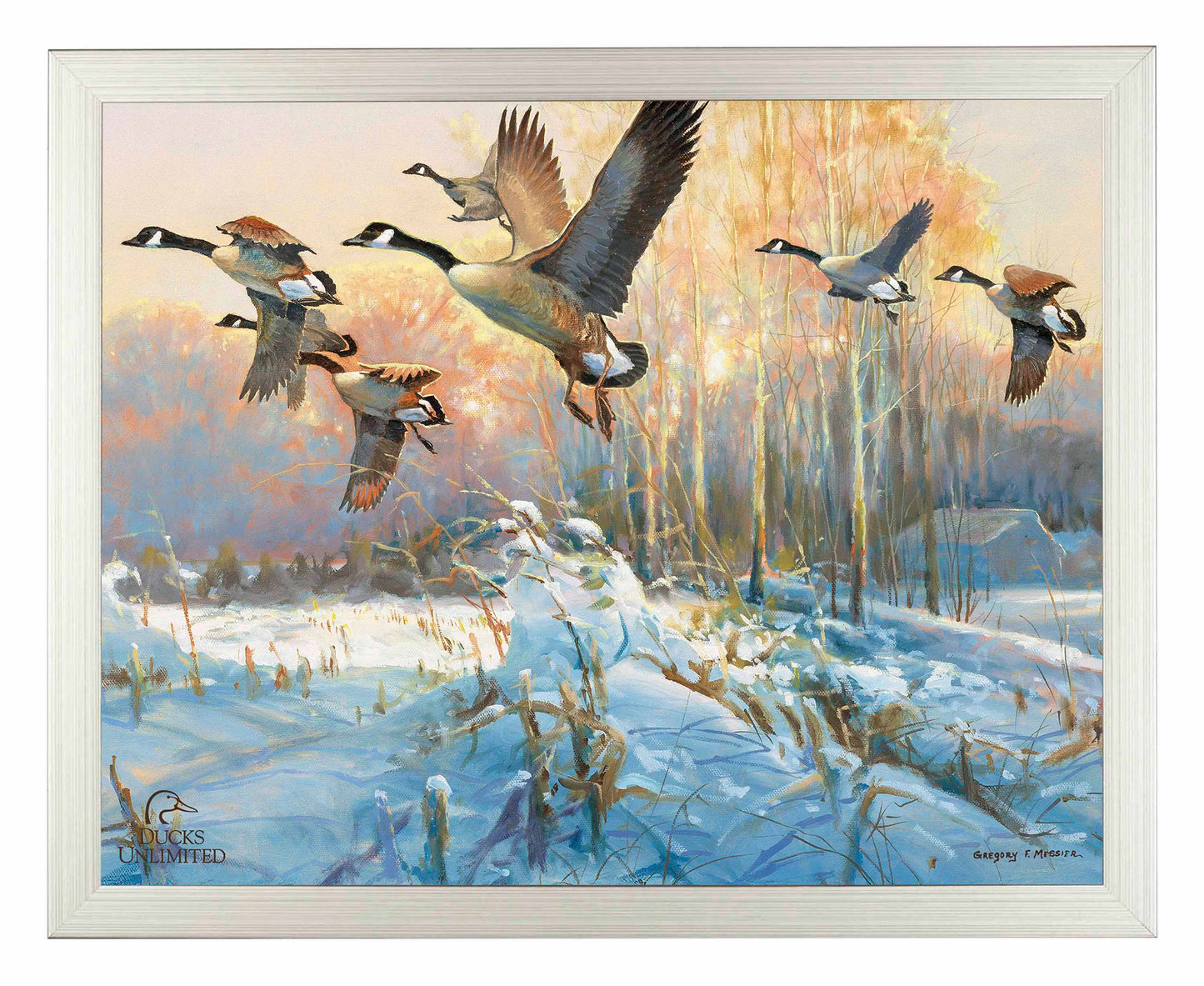 Late Departure Canada Geese Art Prints - Official Ducks Unlimited Art
