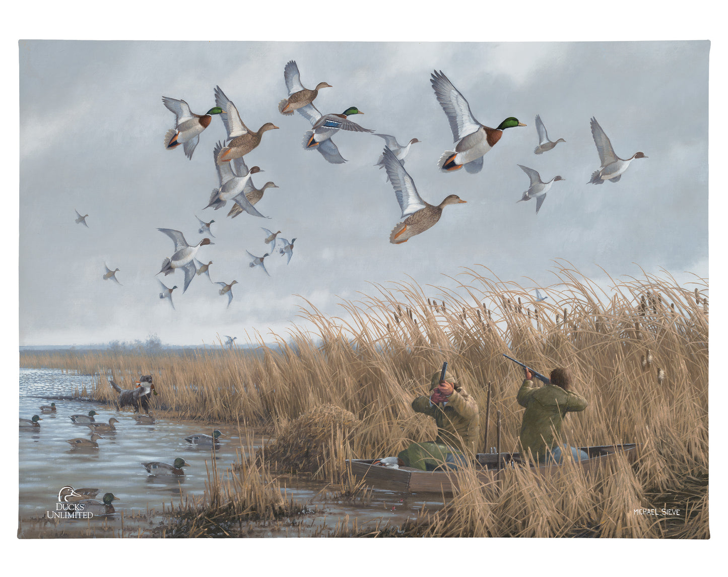 Mallards & Pintails Gallery Wrapped Canvas - Official Ducks Unlimited Art