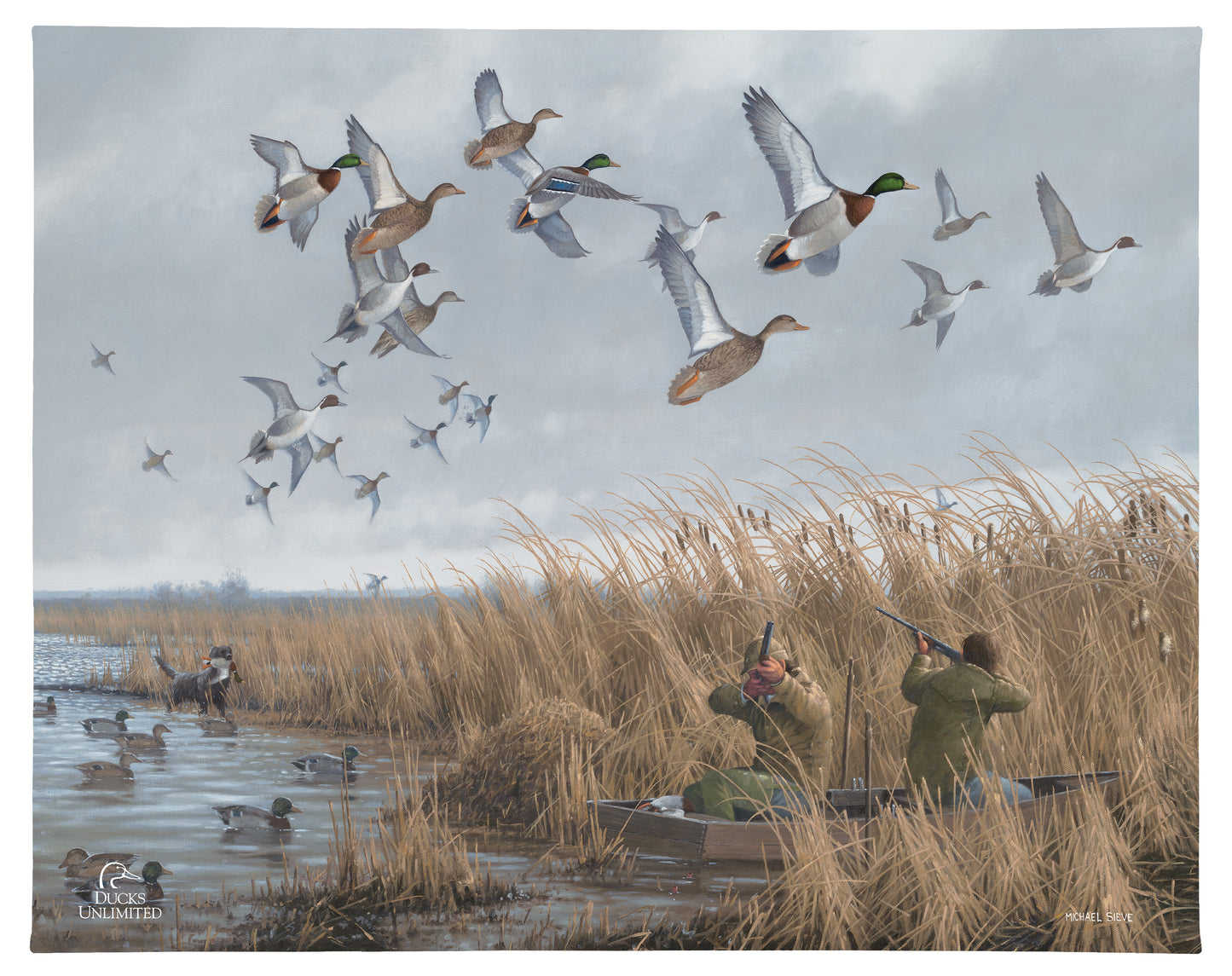 Mallards & Pintails Gallery Wrapped Canvas - Official Ducks Unlimited Art