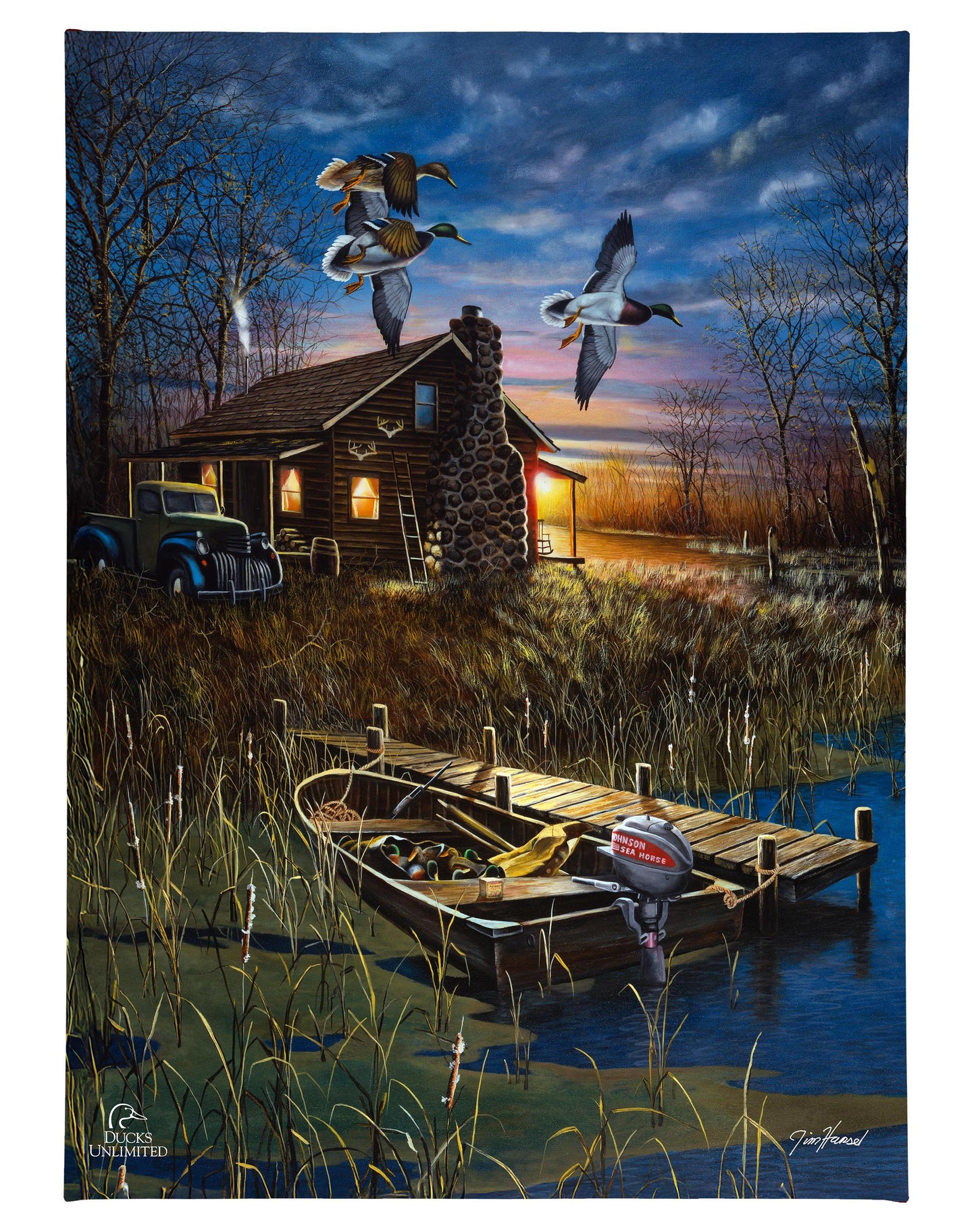 My Favorite Place Gallery Wrapped Canvas - Official Ducks Unlimited Art