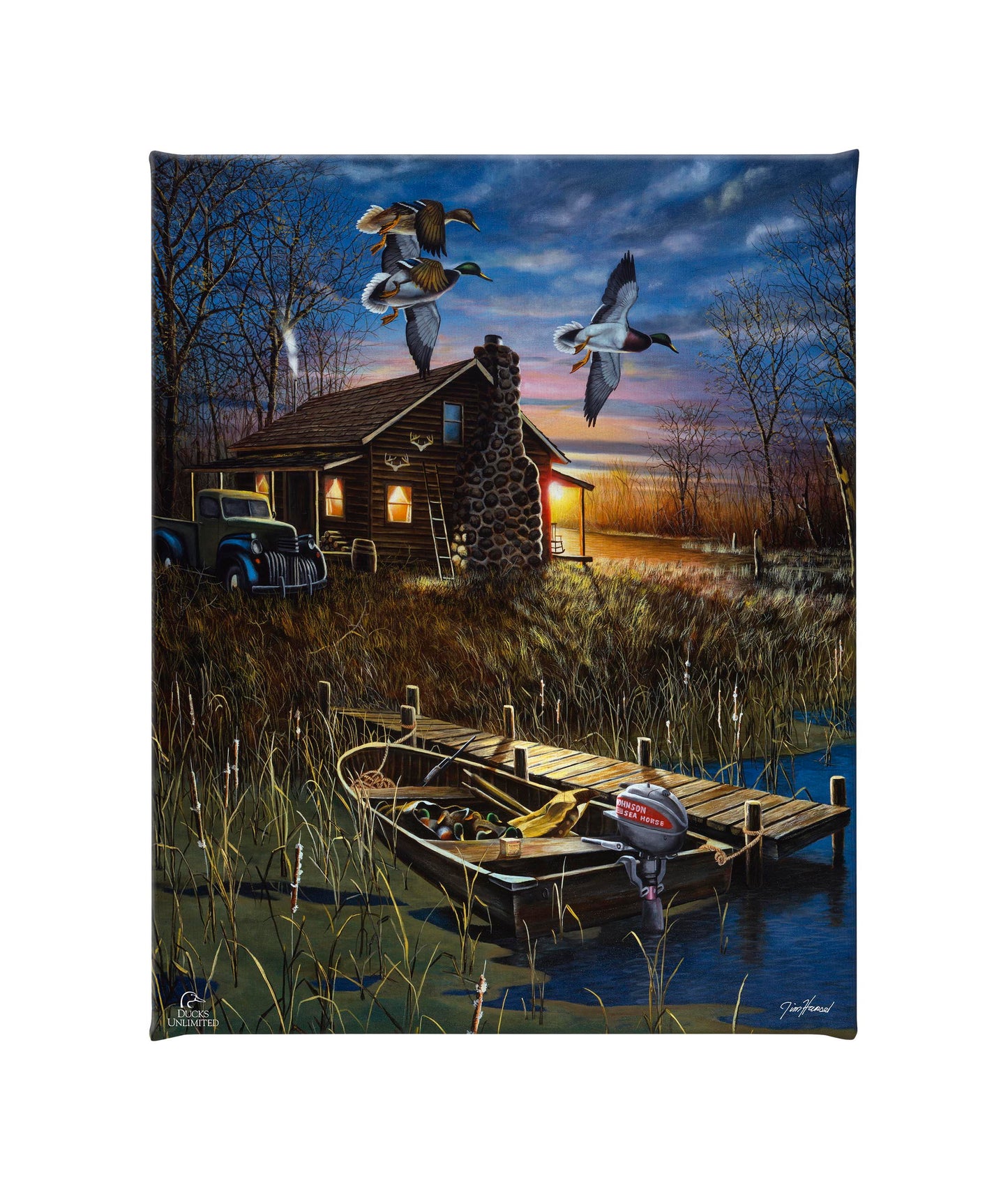 My Favorite Place Gallery Wrapped Canvas - Official Ducks Unlimited Art