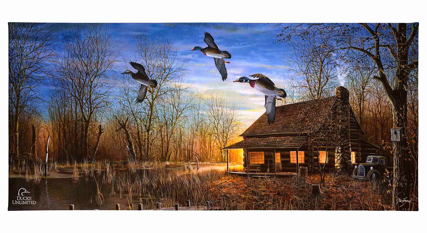 Passing Through Gallery Wrapped Canvas - Official Ducks Unlimited Art