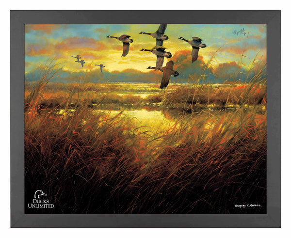 Perfect Ending  Canada Geese  Art Prints - Official Ducks Unlimited Art