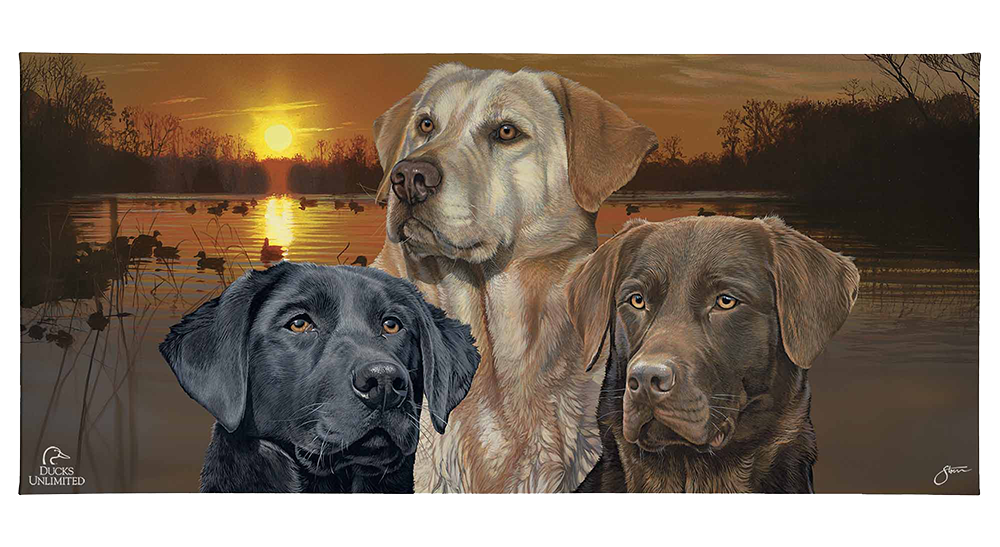 Labrador Retriever Element - Gallery Wrapped Canvas - Official Ducks Unlimited Art
