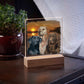 Sunset Trio - Dogs - 6.37" x 6" Acrylic Night Light - Official Ducks Unlimited Art