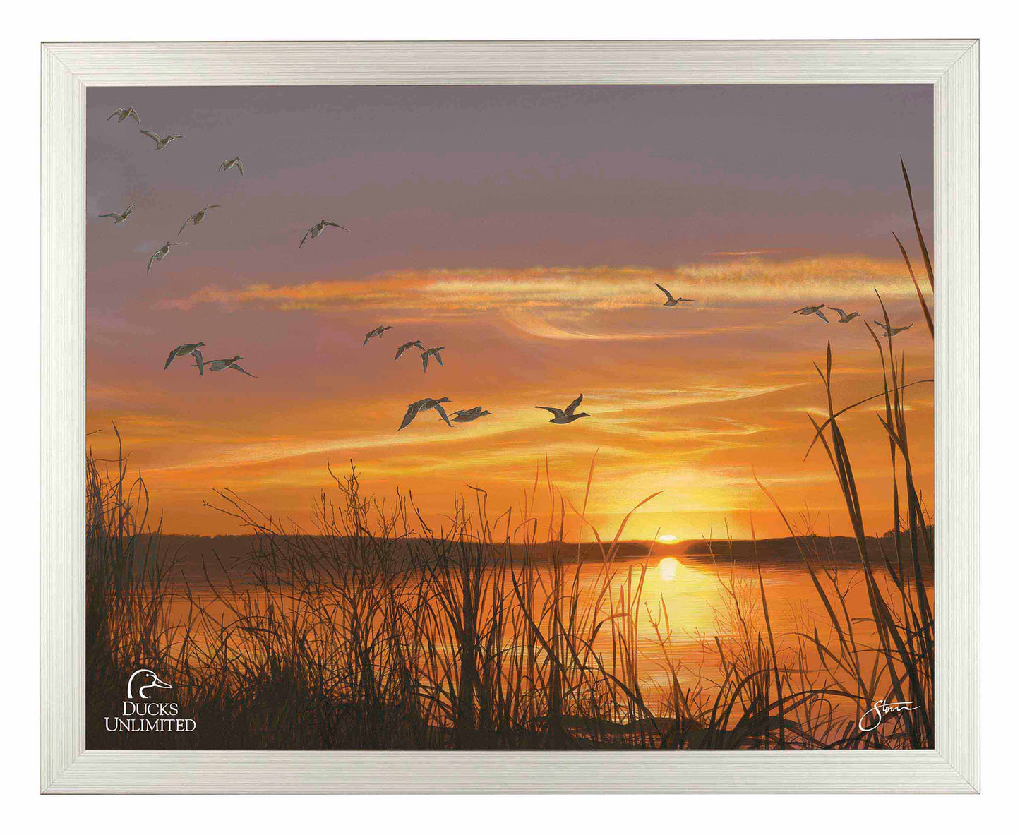 Sunset's Last Minutes Art Prints - Official Ducks Unlimited Art