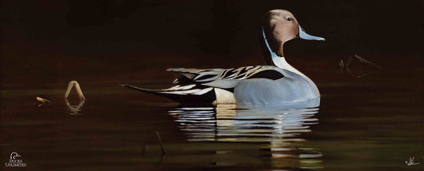 Thankful End to a Great Day 12" x 30" Wood Sign - Official Ducks Unlimited Art