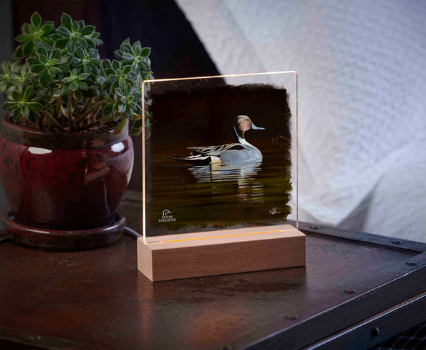 Thankful End to a Great Day 6.37" x 6" Acrylic Nightlights - Official Ducks Unlimited Art