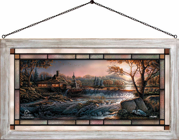Guardian of Conservation Stained Glass Art - Official Ducks Unlimited Art