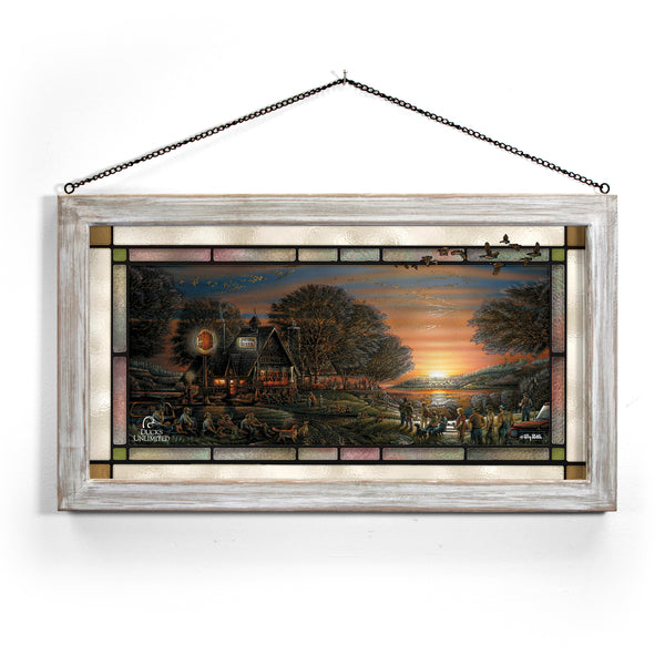 Migration Days Stained Glass Art - Official Ducks Unlimited Art