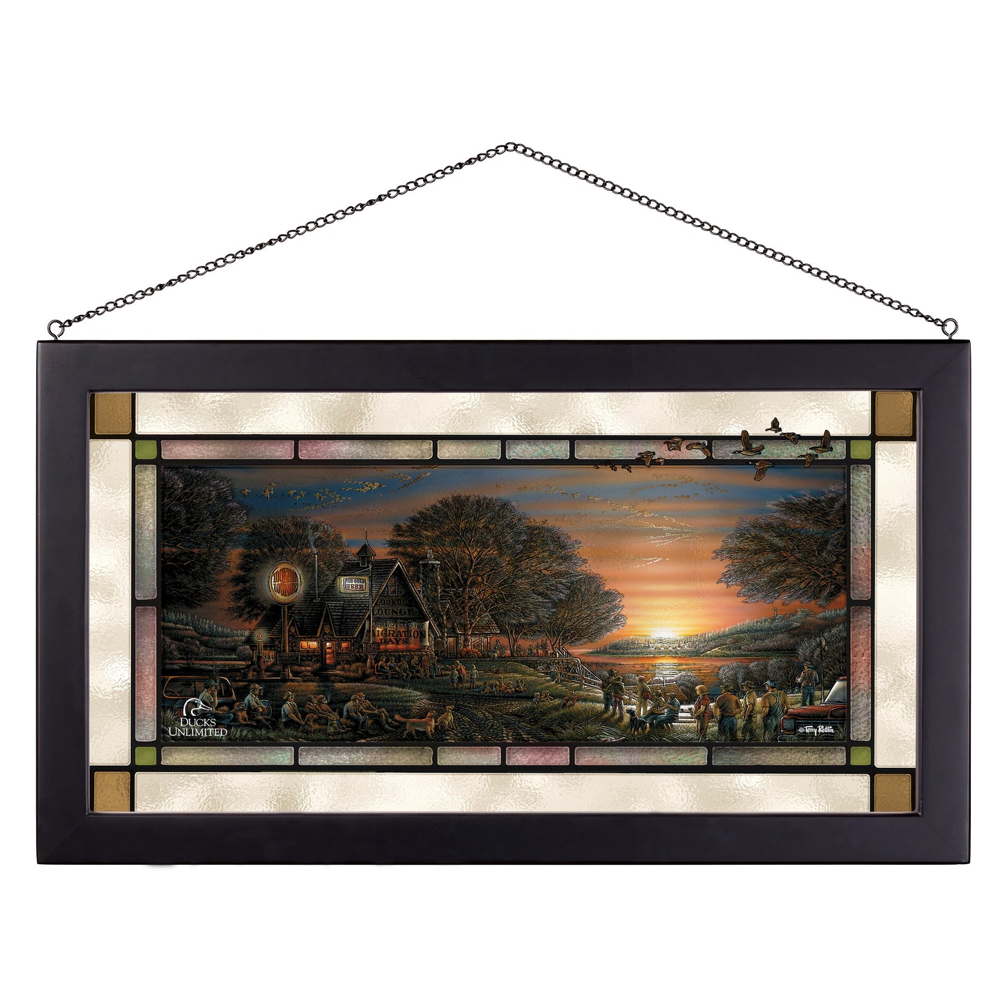 Migration Days Stained Glass Art - Official Ducks Unlimited Art