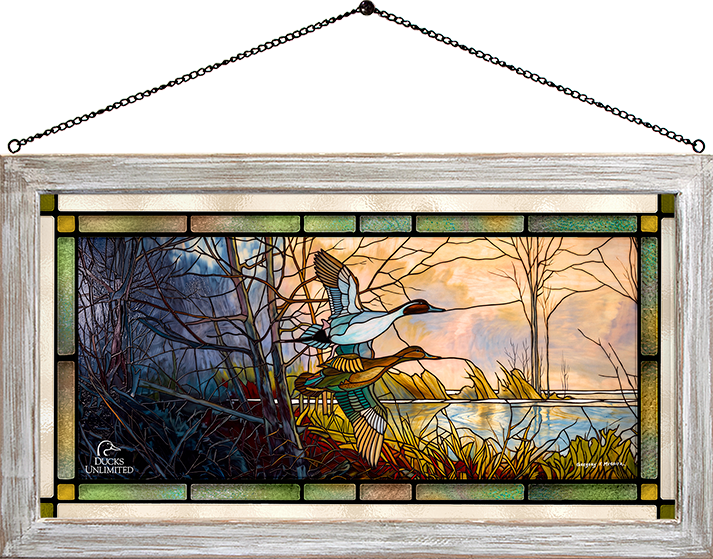 Pintails Stained Glass Art - Official Ducks Unlimited Art