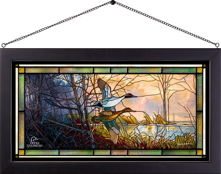 Pintails Stained Glass Art - Official Ducks Unlimited Art