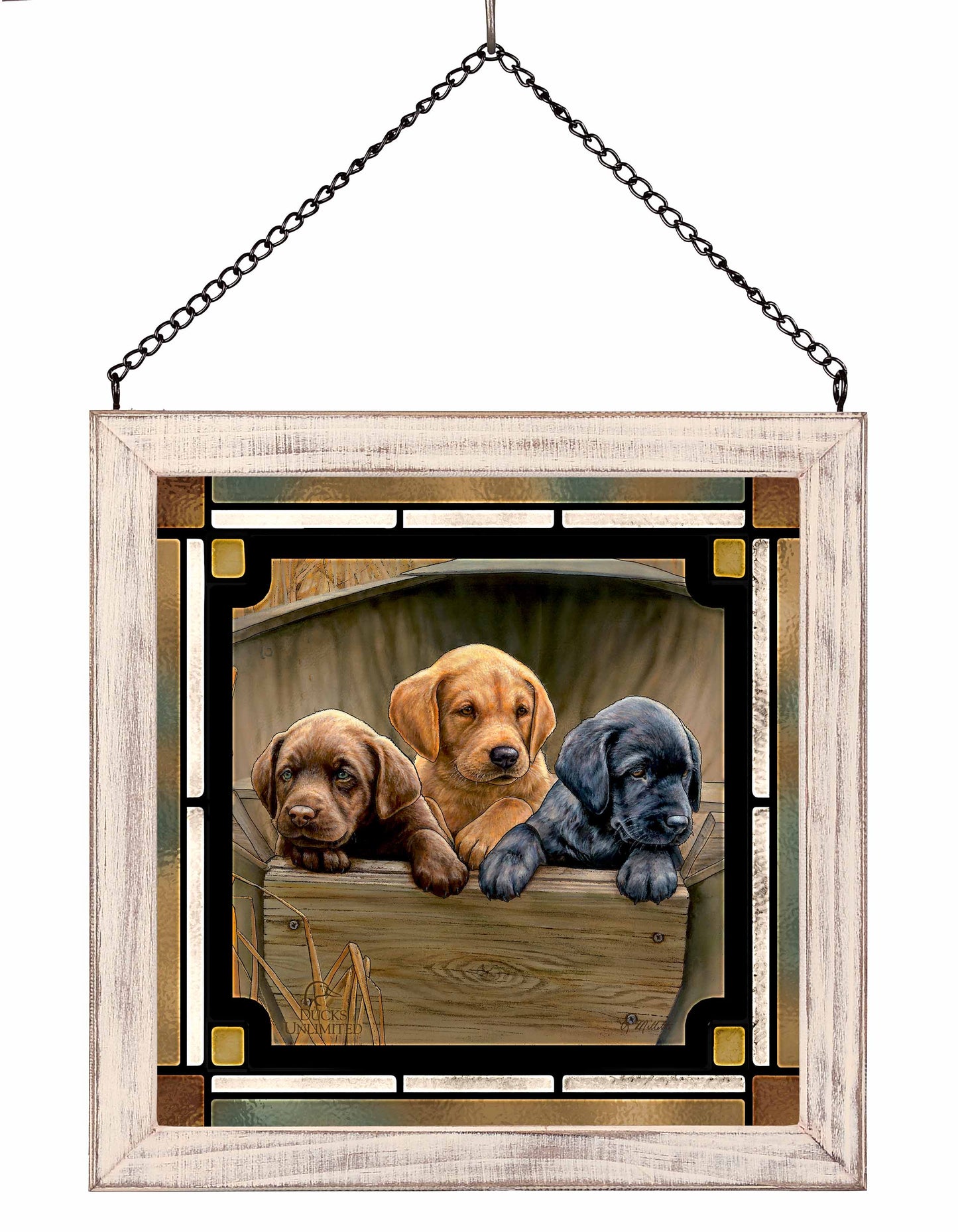 All Hands on Deck - Stained Glass Art