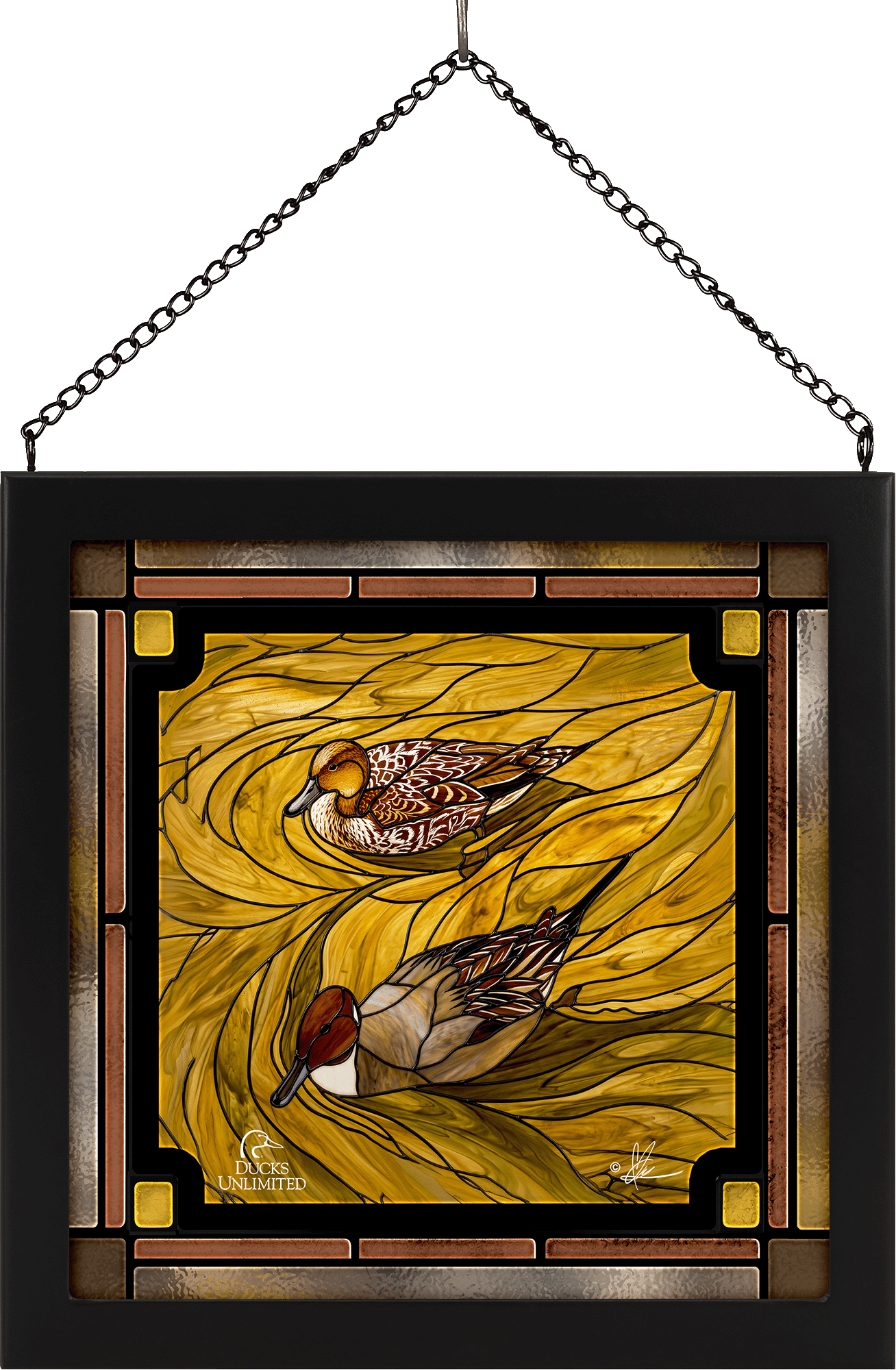 The Color of Yellow - Stained Glass Art - Official Ducks Unlimited Art ...