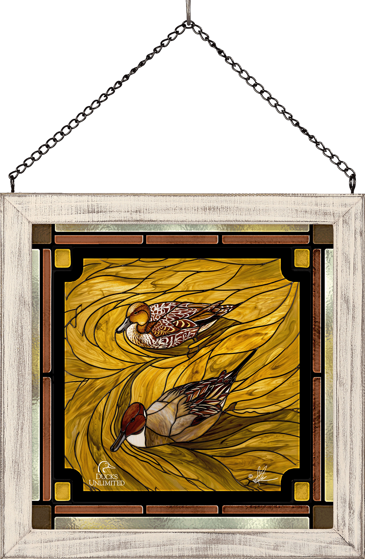 The Color of Yellow - Stained Glass Art - Official Ducks Unlimited Art ...