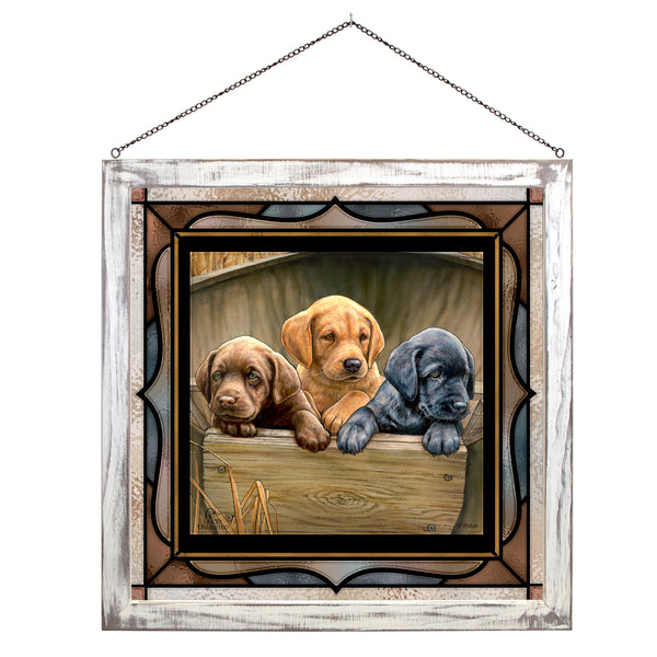 All Hands on Deck - Stained Glass Art