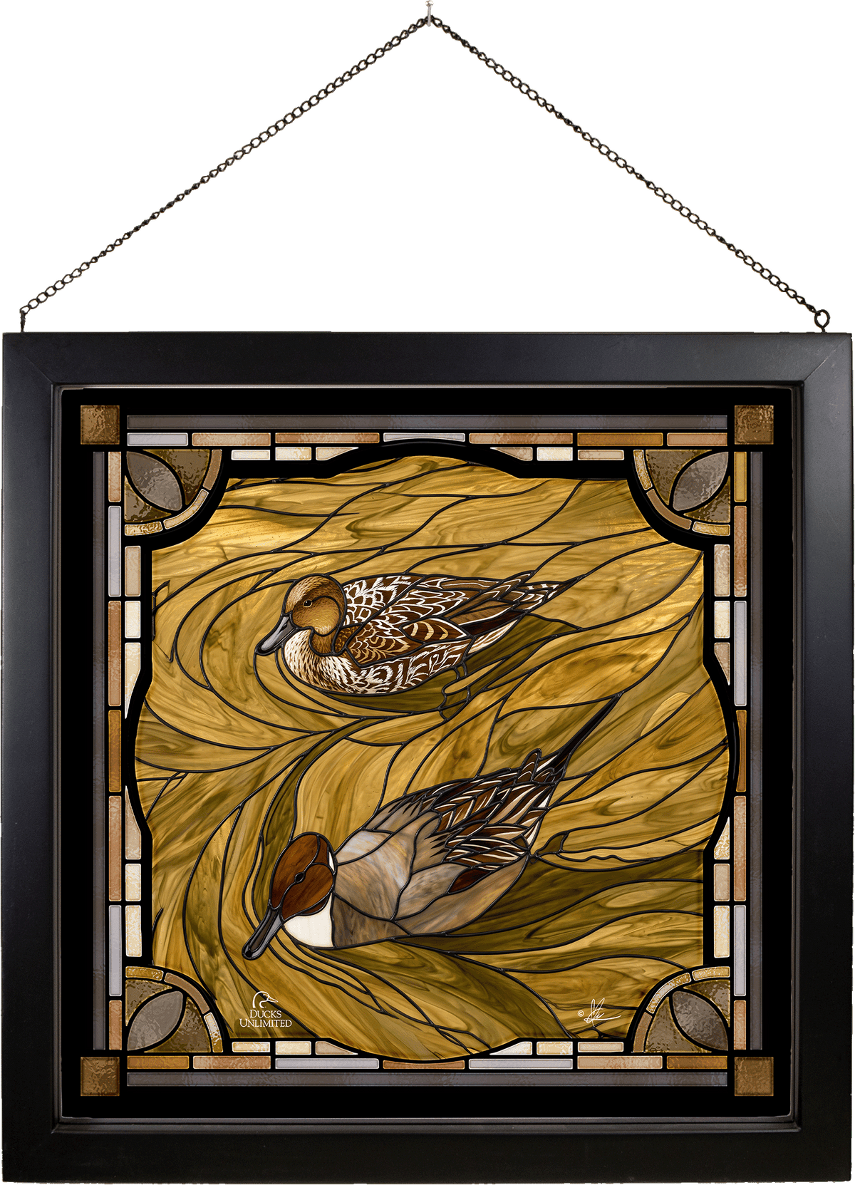 The Color of Yellow - Stained Glass Art - Official Ducks Unlimited Art ...