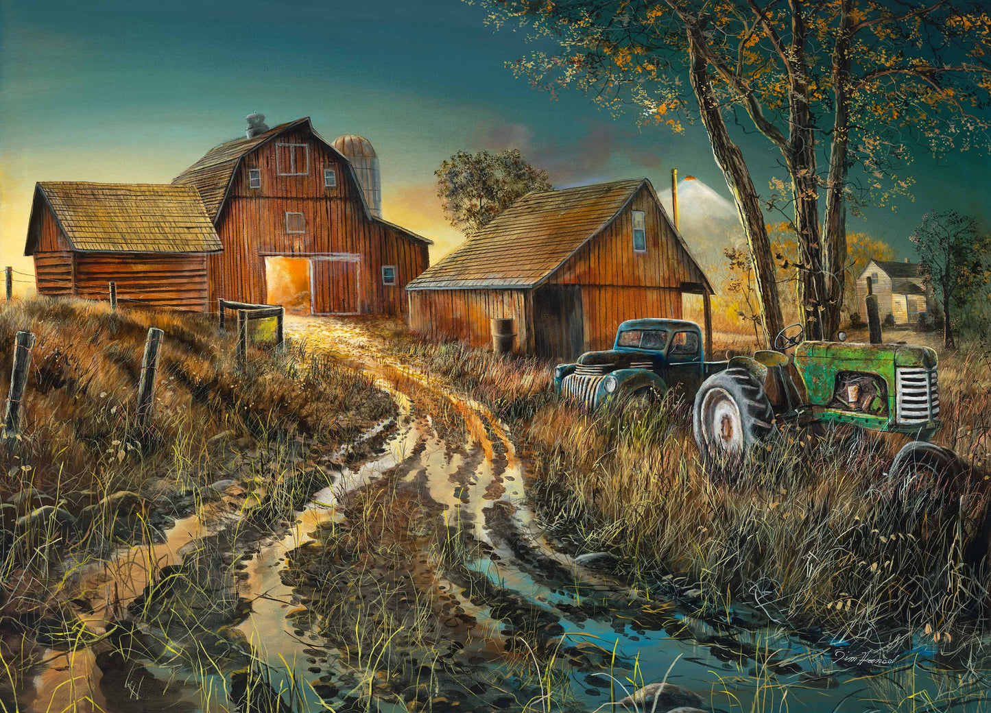 *Original* Diamonds In The Rough by Jim Hansel 50" x 36"
