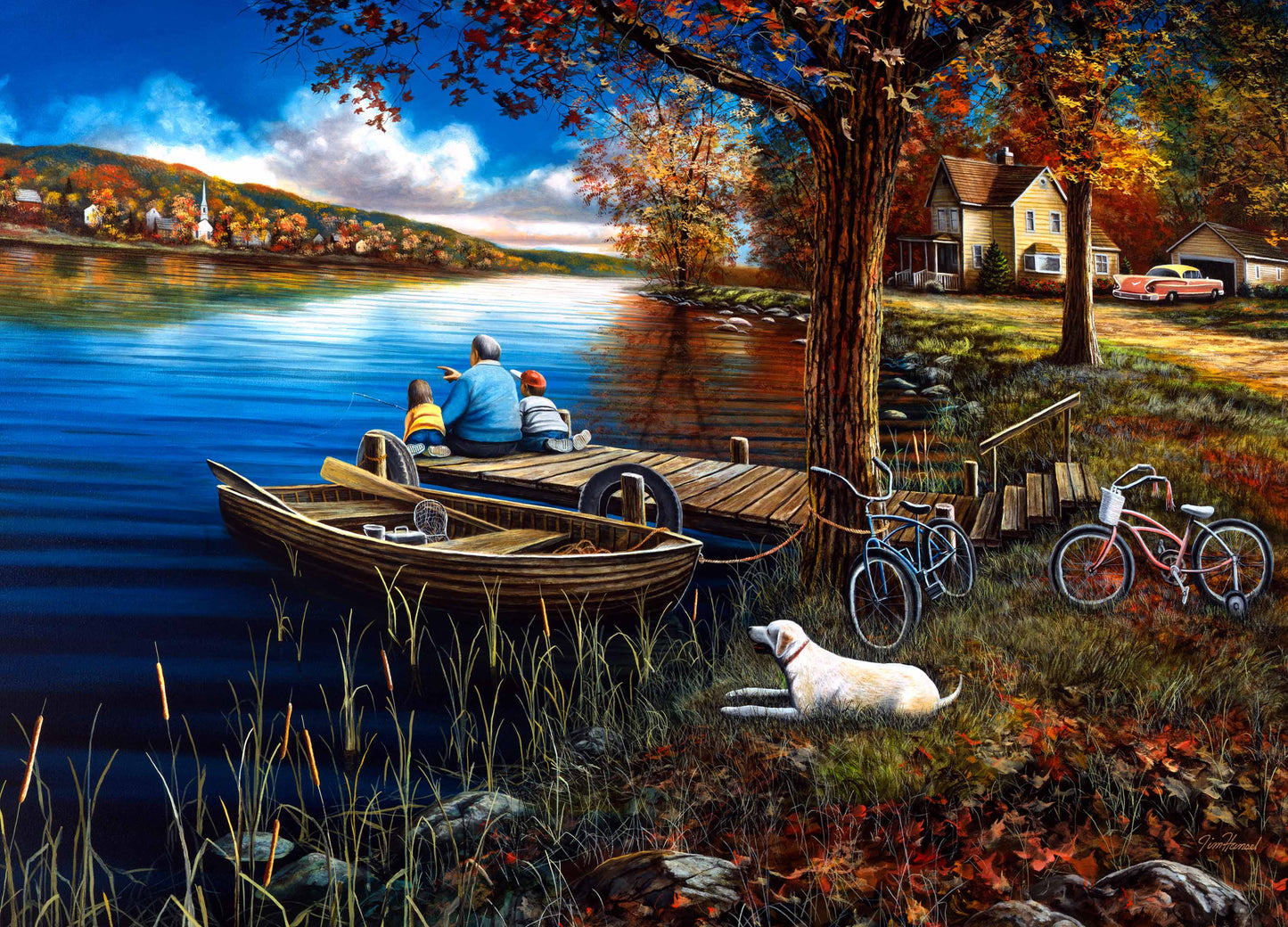 *Original* Treasured Moments by Jim Hansel 50" x 36"