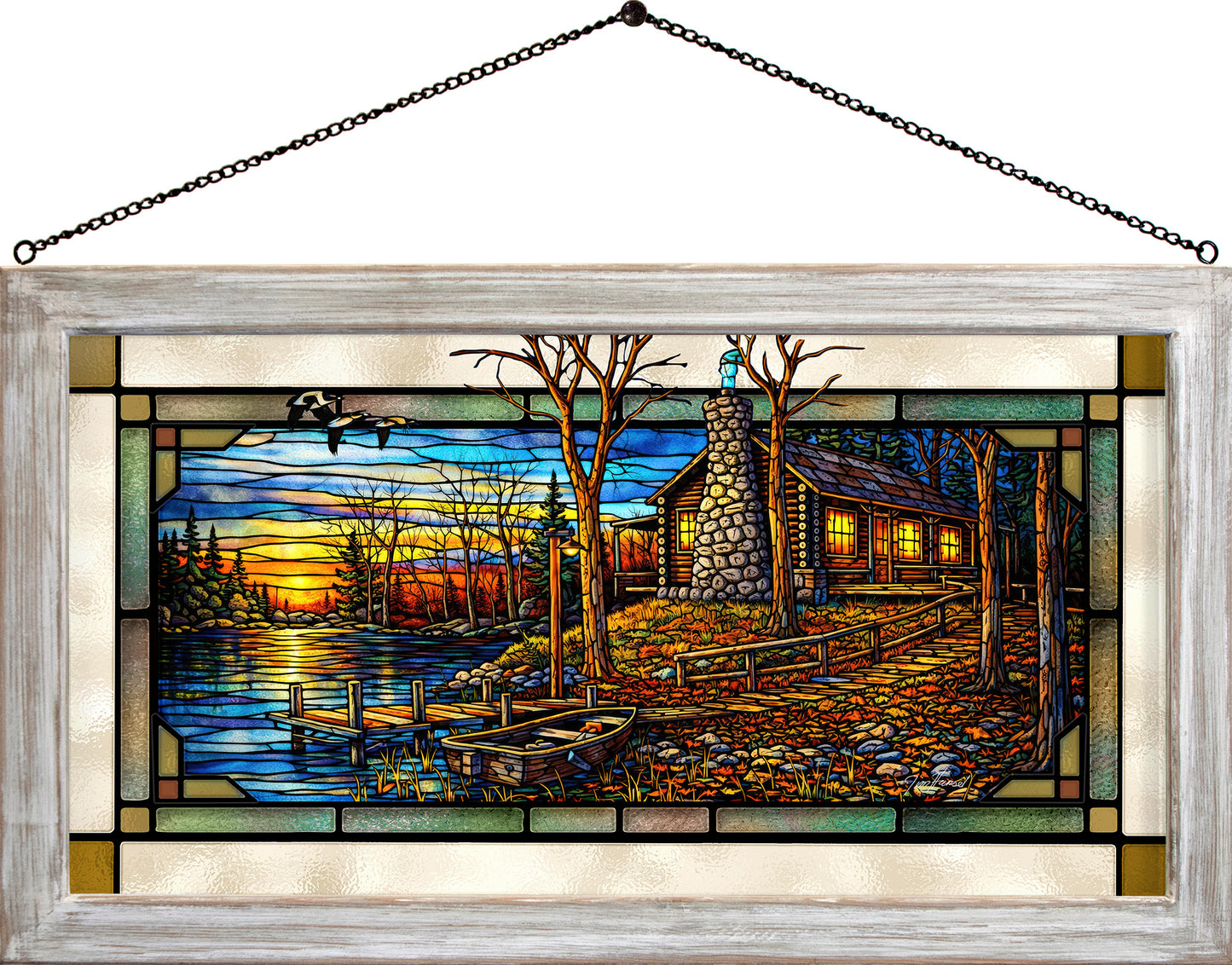Complete Serenity - Stained Glass Art