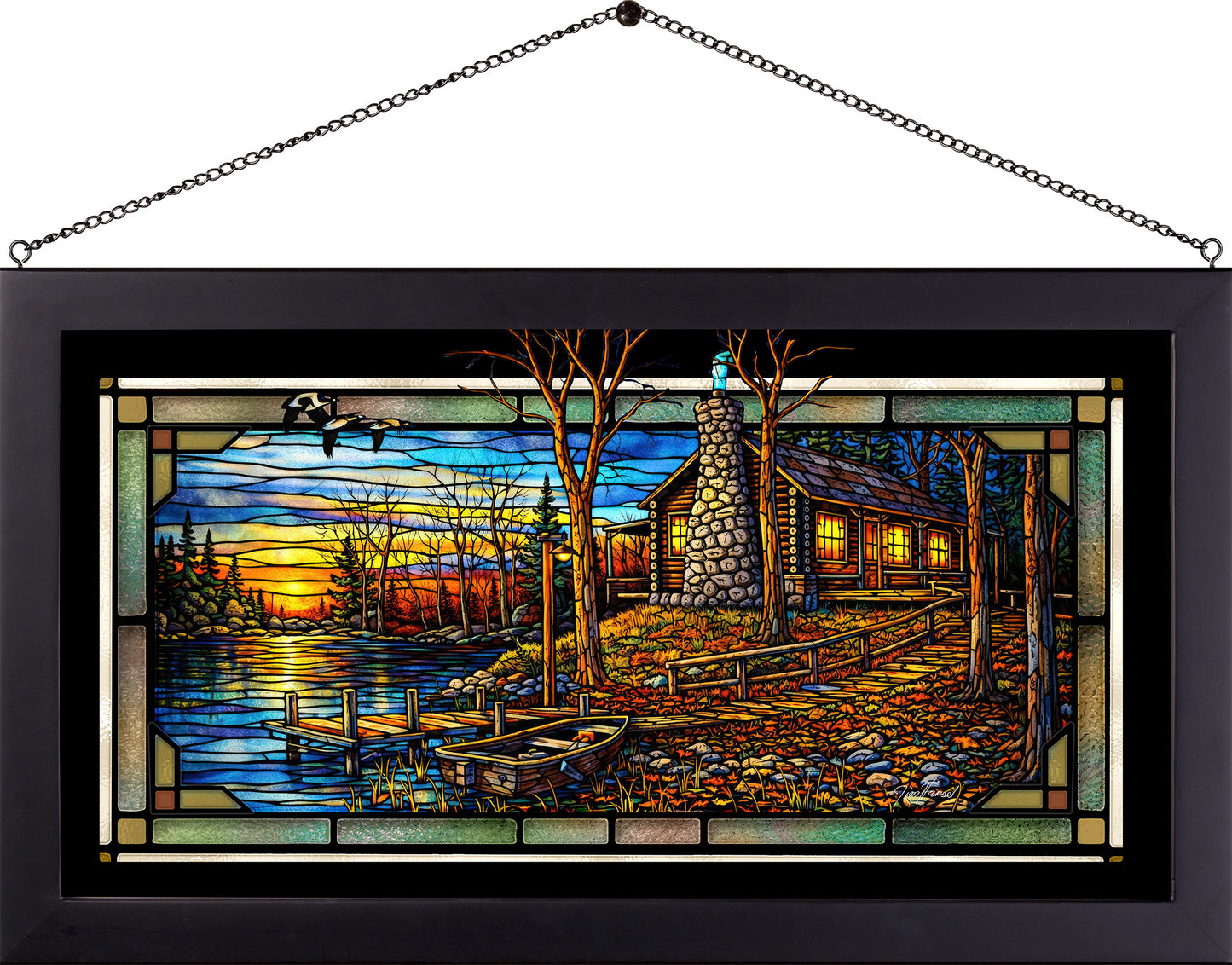 Complete Serenity - Stained Glass Art