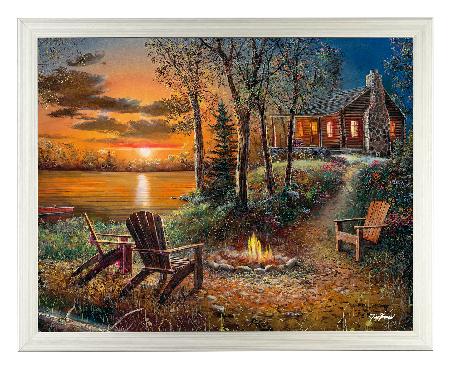 Fireside - Art Prints