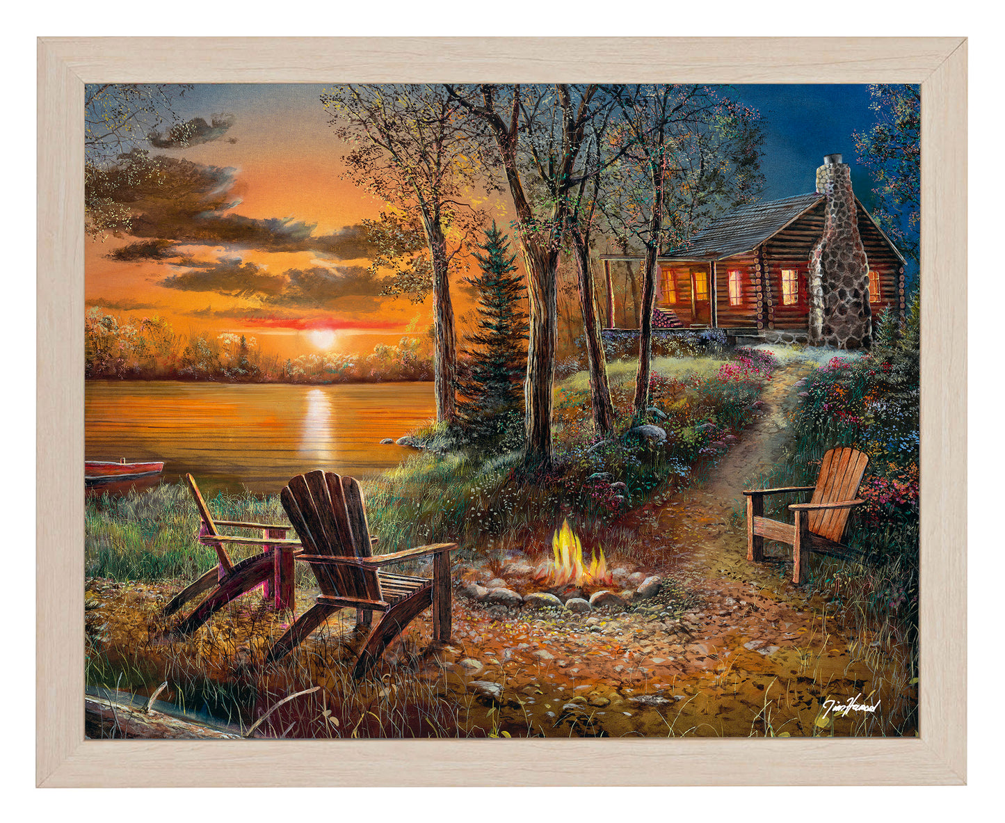 Fireside - Art Prints