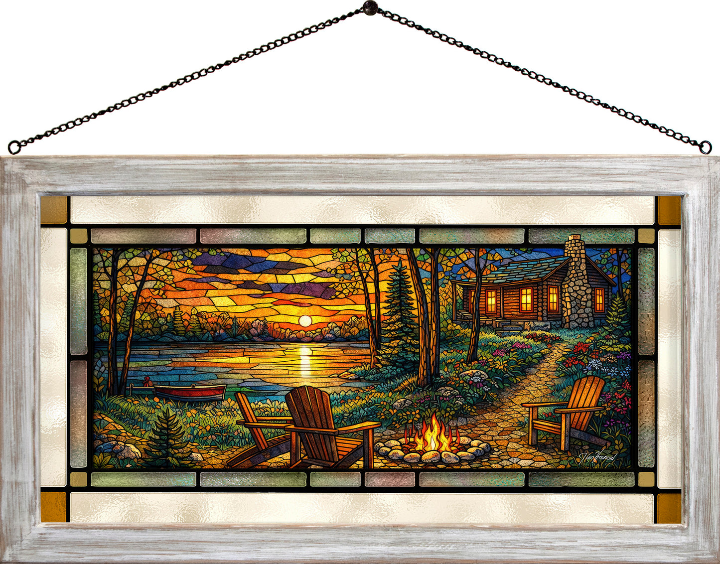 Fireside - Stained Glass Art