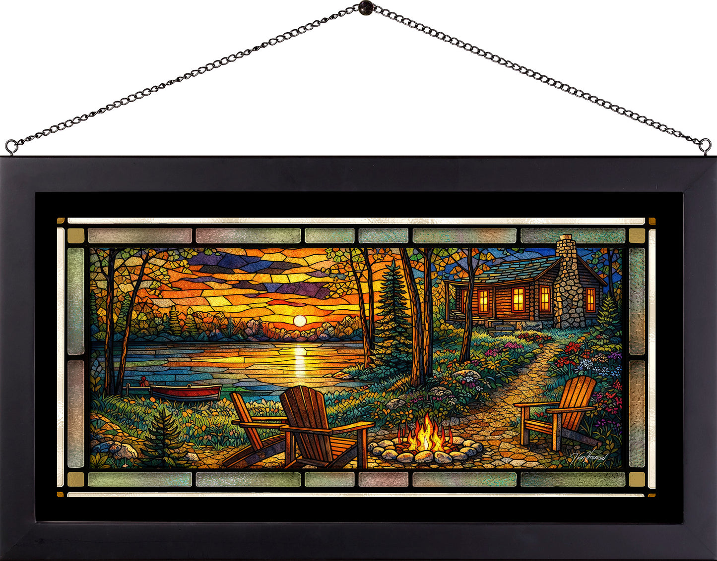 Fireside - Stained Glass Art