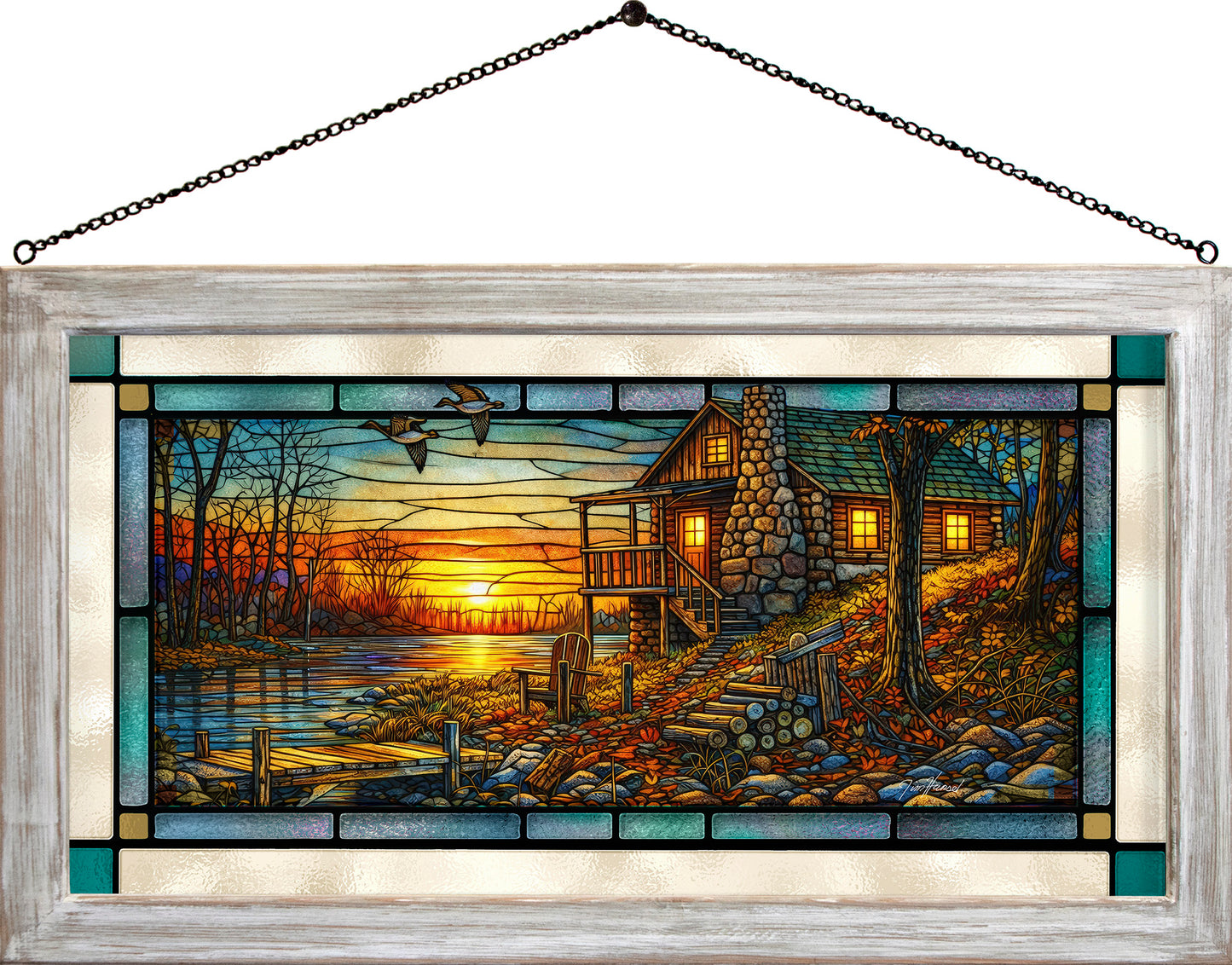 Living The Dream - Stained Glass Art