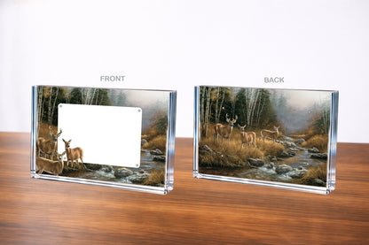 Autumn Reflections - Whitetail Deer Acrylic Wall Art & Home Decor