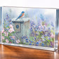Meadow View - Eastern Bluebird Acrylic Wall Art & Home Decor