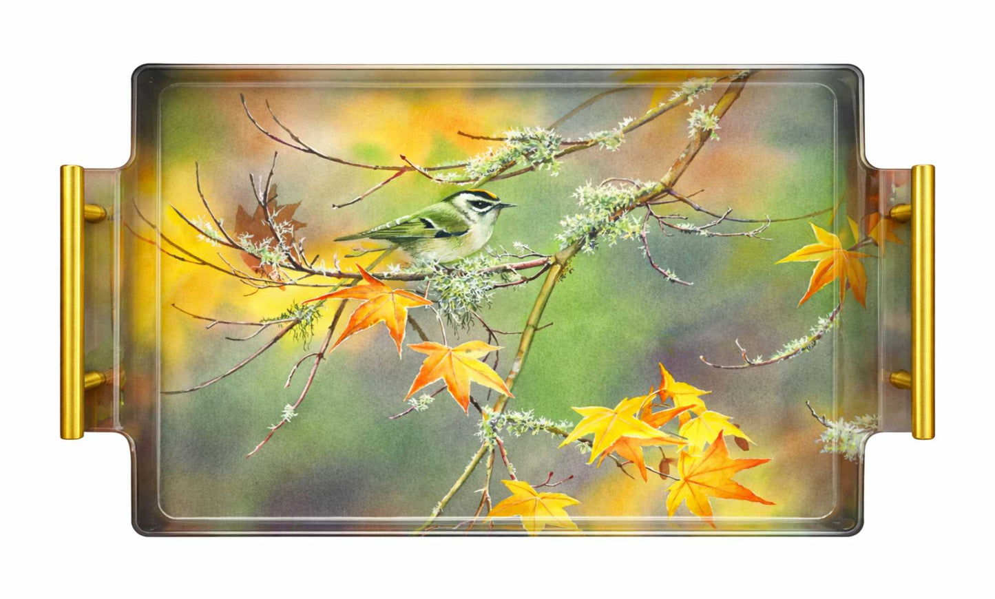 A Kinglet's Gold Acrylic Wall Art & Home Decor