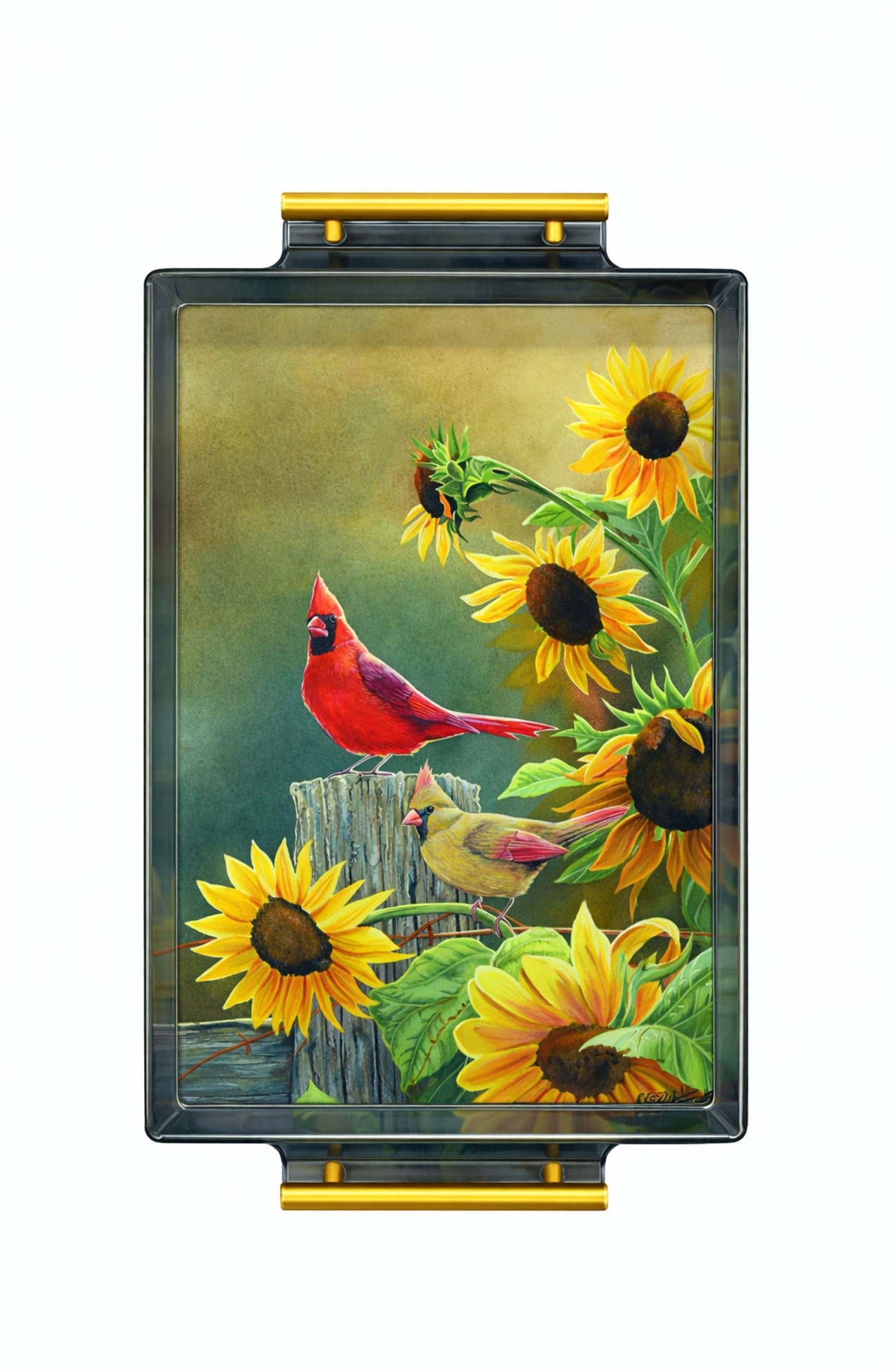 Sunny Side Up - Cardinals Acrylic Wall Art & Home Decor