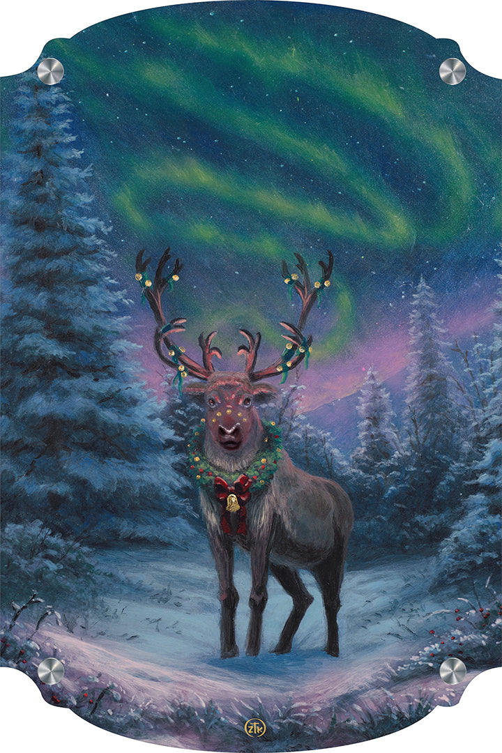 A Reindeer's Finery Acrylic Wall Art & Home Decor