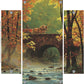 Autumn Bridge Belgians Acrylic Wall Art & Home Decor