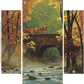 Autumn Bridge Belgians Acrylic Wall Art & Home Decor