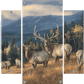 Autumn Gold - Elk Acrylic Wall Art & Home Decor